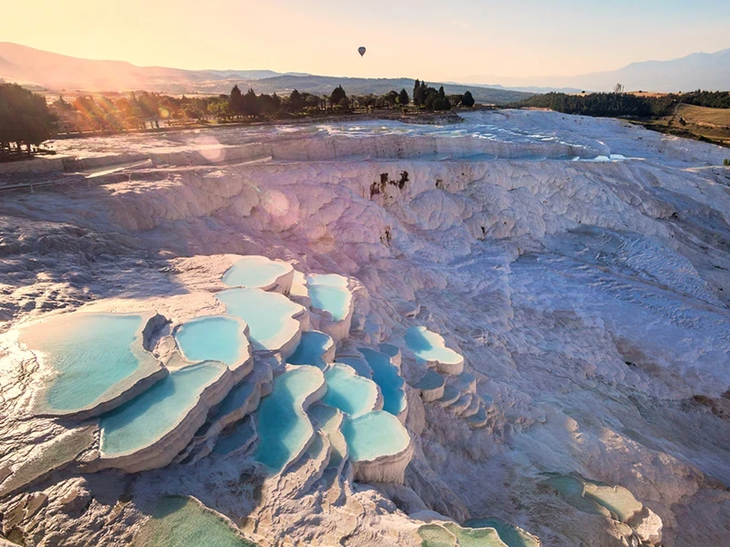 Excursion to Pamukkale from Alanya — Journey to Snow-White Terraces