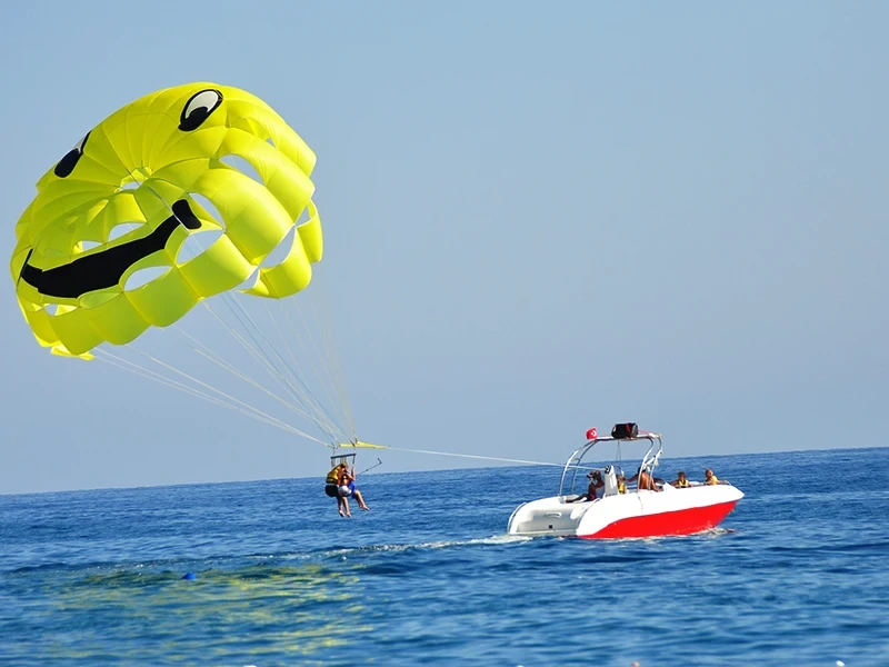 Parasailing in Alanya | Flight Over Mediterranean Sea